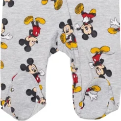 Disney Mickey Mouse Footed Baby 2 Pack Zip Up Sleep N' Play Coveralls Newborn To Infant 12 Disney Mickey Mouse Footed Baby 2 Pack Zip Up Sleep N' Play Coveralls Newborn To Infant -Disney GUEST 46f38c99 e4a9 4771 b590 9aa3ccdc0bc4