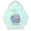 Disney Frozen Girl's 2-Pack Believe In The Journey Elsa Pullover Hoodie And Snowflake Legging Pant For Kids