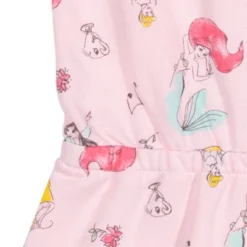 Disney Princess Mulan Belle Ariel Cinderella Sleeveless Romper Pink -Disney GUEST 488be0ae 9eff 448e 971f 9ff87dac9a82