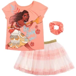 Disney Princess Disney Moana Princess Frozen Rapunzel Jasmine Belle Girls T-Shirt Tulle Skirt And Scrunchie 3 Piece Outfit Set Little Kid To Big Kid 25 Disney Princess Disney Moana Princess Frozen Rapunzel Jasmine Belle Girls T-Shirt Tulle Skirt And Scrunchie 3 Piece Outfit Set Little Kid To Big Kid -Disney GUEST 48b71959 75e0 4b64 a9ba 83152644d44e