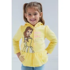 Disney Princess Moana Cindrella Ariel Belle Zip Up Hoodie Little Kid To Big Kid -Disney GUEST 4bf4f132 5bf8 403a ae43 57a51a062bab