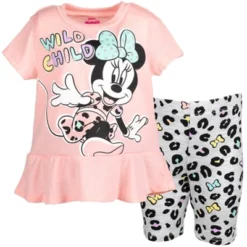 Disney Mickey Mouse & Friends Minnie Mouse Girls Graphic T-Shirt And Shorts Outfit Set Little Kid 23 Disney Mickey Mouse & Friends Minnie Mouse Girls Graphic T-Shirt And Shorts Outfit Set Little Kid -Disney GUEST 4cc35143 82d1 48f7 9c89 0c9748c2961d