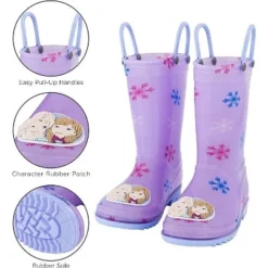 Disney Frozen Anna & Elsa Girl's Rain Boots With Soft Removable Liner, Kids (1-8 Years) 10 Disney Frozen Anna & Elsa Girl's Rain Boots With Soft Removable Liner, Kids (1-8 Years) -Disney GUEST 50741bf3 8446 467d b443 2b5dca77d85b