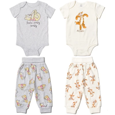 Disney Winnie The Pooh Tigger Cuddly Snap Bodysuits And Pants Newborn To Infant 11 Disney Winnie The Pooh Tigger Cuddly Snap Bodysuits And Pants Newborn To Infant - Image 11