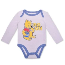 Disney Boy's 3-Piece Winnie The Pooh Long Sleeve Baby Bodysuit Creeper, Bib And Jogger Pant Set For Infant -Disney GUEST 534e13ea 6d14 44a0 bb5f fd7f69740419