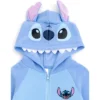 Disney Lilo & Stitch Girls French Terry Zip Up Cosplay Hoodie Little Kid To Big Kid