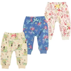 Disney Princess Ariel Tiana Belle Baby Girls French Terry 3 Pack Pants Newborn To Infant 22 Disney Princess Ariel Tiana Belle Baby Girls French Terry 3 Pack Pants Newborn To Infant -Disney GUEST 54762a7c e632 478a b1bb 8263f8dd25ba