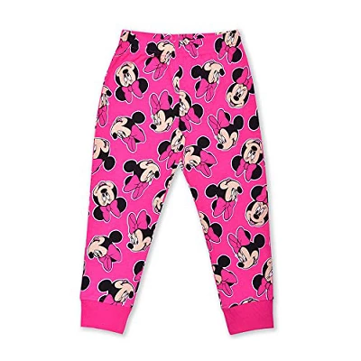 Disney Girl's 2-Pack Minnie Mouse Long Raglan Sleeve Graphic Tee And Jogger Pant For Kids 1 Disney Girl's 2-Pack Minnie Mouse Long Raglan Sleeve Graphic Tee And Jogger Pant For Kids