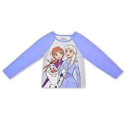 Disney Girl's Frozen Elsa, Anna, And Olaf 2 Piece Graphic Printed Long Sleeve Tee Shirt And Jogger Pants For Kids 7 Disney Girl's Frozen Elsa, Anna, And Olaf 2 Piece Graphic Printed Long Sleeve Tee Shirt And Jogger Pants For Kids -Disney GUEST 56f6d9bc e57f 4cb7 9447 3278c5f7ded4