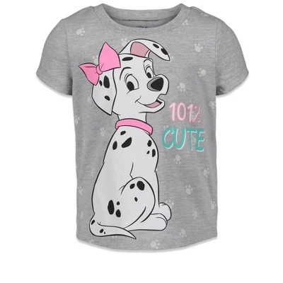 Disney Classics Lady And The Tramp Girls 3 Pack Graphic T-Shirts Little Kid To Big Kid 3 Disney Classics Lady And The Tramp Girls 3 Pack Graphic T-Shirts Little Kid To Big Kid - Image 3