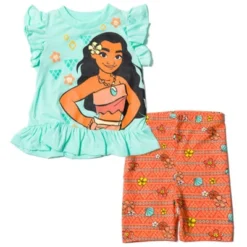 Disney Lion King Toy Story Moana Simba Nala Jessie Woody Girls T-Shirt & Bike Shorts Outfit Set Infant To Little Kid 17 Disney Lion King Toy Story Moana Simba Nala Jessie Woody Girls T-Shirt & Bike Shorts Outfit Set Infant To Little Kid -Disney GUEST 582e7652 7456 4667 be1a a99089b454af