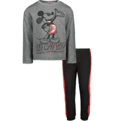 Disney Mickey Mouse Goofy Donald Duck Pluto Baby Fleece Pullover T-Shirt And Pants Infant -Disney GUEST 59af3925 a80c 4286 942b fa92b4906578