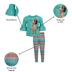 Disney Moana Girls T-Shirt And Leggings Outfit Set Little Kid To Big Kid -Disney GUEST 5aa33537 57b5 4c5b b1cd 95409b91bfc6