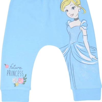 Disney Princess Belle Aurora Cinderella Baby Girls 3 Pack Pants Newborn To Infant 5 Disney Princess Belle Aurora Cinderella Baby Girls 3 Pack Pants Newborn To Infant - Image 5