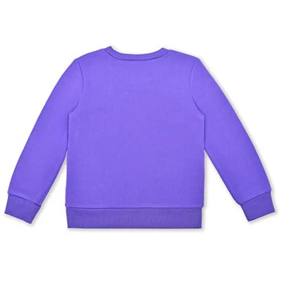 Disney Girl's 2-Pack Fearless Frozen Graphic Pullover Sweatshirt And Taped Jogger Pants Set For Kids 4 Disney Girl's 2-Pack Fearless Frozen Graphic Pullover Sweatshirt And Taped Jogger Pants Set For Kids - Image 4