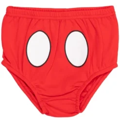 Disney Mickey Mouse 1st Birthday Cosplay Graphic T-Shirt Diaper Cover And Hat 3 Piece Outfit Set White/Red 11 Disney Mickey Mouse 1st Birthday Cosplay Graphic T-Shirt Diaper Cover And Hat 3 Piece Outfit Set White/Red -Disney GUEST 60cbf751 1ee1 42f9 909f 1d199c228549