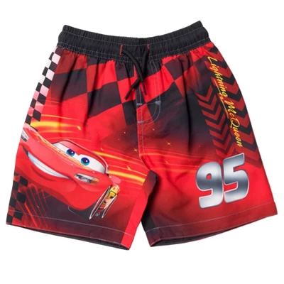 Disney Pixar Cars Lightning McQueen Swim Trunks Bathing Suit Toddler 8 Disney Pixar Cars Lightning McQueen Swim Trunks Bathing Suit Toddler - Image 8