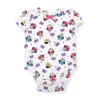 Disney Girl's 5-Pack Minnie Mouse Graphic Baby Bodysuit Creeper Set For Infant