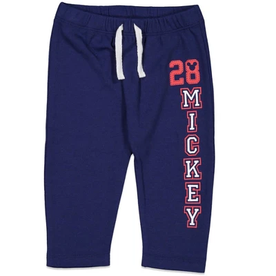 Disney Mickey Mouse Baby Pants Pullover T-Shirt And Bodysuit 4 Piece Layette Set Newborn To Infant 3 Disney Mickey Mouse Baby Pants Pullover T-Shirt And Bodysuit 4 Piece Layette Set Newborn To Infant - Image 3