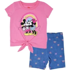 Disney Mickey Mouse & Friends Minnie Mouse Girls Graphic T-Shirt And Shorts Outfit Set Little Kid 22 Disney Mickey Mouse & Friends Minnie Mouse Girls Graphic T-Shirt And Shorts Outfit Set Little Kid -Disney GUEST 65ce1a3d 1dfd 4ca5 9ac0 35f209f6a82f