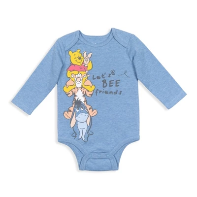 Disney Lion King Winnie The Pooh Mickey Mouse Baby 5 Pack Bodysuits Newborn To Infant 3 Disney Lion King Winnie The Pooh Mickey Mouse Baby 5 Pack Bodysuits Newborn To Infant - Image 3