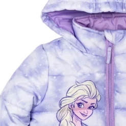 Disney Frozen Princess Anna Elsa Girls Zip Up Puffer Jacket Little Kid 14 Disney Frozen Princess Anna Elsa Girls Zip Up Puffer Jacket Little Kid -Disney GUEST 6767d2e0 ed9b 4fd2 bdce a26fec777c88 1