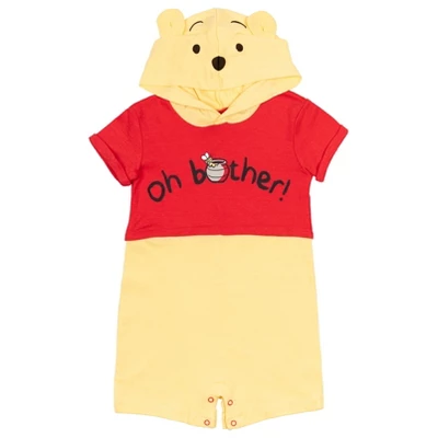 Disney Winnie The Pooh Costume Short Sleeve Romper 9 Disney Winnie The Pooh Costume Short Sleeve Romper - Image 9