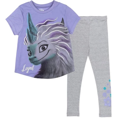 Disney Vampirina Raya And The Last Dragon Princess Lion King Winnie The Pooh Sisu Simba Girls T-Shirt And Leggings Outfit Set Little Kid To Big Kid 8 Disney Vampirina Raya And The Last Dragon Princess Lion King Winnie The Pooh Sisu Simba Girls T-Shirt And Leggings Outfit Set Little Kid To Big Kid - Image 8