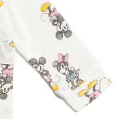 Disney Mickey Mouse Minnie Mouse Baby Girls Snap Sleep N' Play Coverall Newborn To Infant -Disney GUEST 68bab243 284c 491f 9a25 603610bf4c65