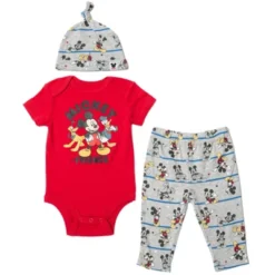 Disney Pixar Monsters Inc. Mike Mickey Mouse Baby Bodysuit Pants And Hat 3 Piece Outfit Set Newborn To Infant 27 Disney Pixar Monsters Inc. Mike Mickey Mouse Baby Bodysuit Pants And Hat 3 Piece Outfit Set Newborn To Infant -Disney GUEST 69d960bf b202 466d 981b 7572221b811c