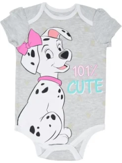 Disney Classics 101 Dalmatians Bambi Dumbo 5 Pack Short Sleeve Bodysuits 13 Disney Classics 101 Dalmatians Bambi Dumbo 5 Pack Short Sleeve Bodysuits -Disney GUEST 6d641f44 aa52 46aa a2df dae866b73e46