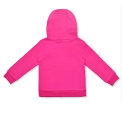 Disney Girl's Minnie Mouse Graphic Printed Half Zip Pullover Hoodie Jacket For Kids