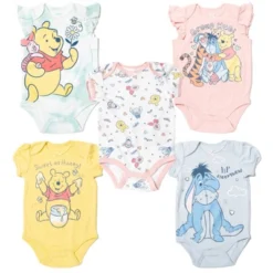 Disney Classics 101 Dalmatians Bambi Dumbo 5 Pack Short Sleeve Bodysuits 19 Disney Classics 101 Dalmatians Bambi Dumbo 5 Pack Short Sleeve Bodysuits -Disney GUEST 70445fd9 d067 4228 8f4d dd07e6862828