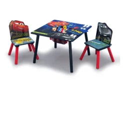 Disney Pixar Cars Kids' Table And Chair Set With Storage - Delta Children