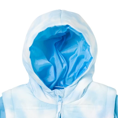 Disney Frozen Elsa Girls Zip Up Vest 2fer Jacket Little Kid 5 Disney Frozen Elsa Girls Zip Up Vest 2fer Jacket Little Kid - Image 5