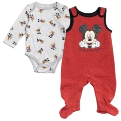 Disney Mickey Mouse Baby Bodysuit And Snap French Terry Overall Newborn To Infant 19 Disney Mickey Mouse Baby Bodysuit And Snap French Terry Overall Newborn To Infant -Disney GUEST 7200a4de a017 4e56 b20d 70d6ef27a645