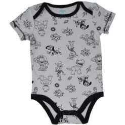 Disney Pixar Toy Story Rex Slinky Dog Buzz Lightyear Baby 5 Pack Bodysuits Newborn To Infant -Disney GUEST 7268910c 4c9b 488a a7be 29f7533ddc24