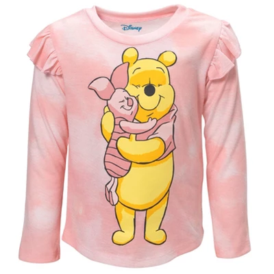 Disney Winnie The Pooh Baby Girls Pullover Fleece Sweatshirt And Leggings Outfit Set Infant 2 Disney Winnie The Pooh Baby Girls Pullover Fleece Sweatshirt And Leggings Outfit Set Infant - Image 2