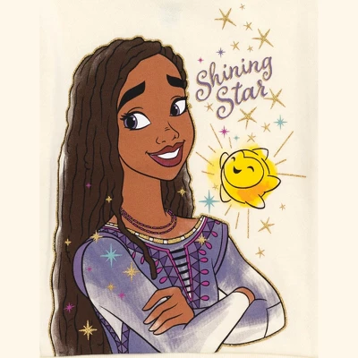 Disney Wish Asha Star Girls Fleece Sweatshirt And Pants Set Toddler To Little Kid 3 Disney Wish Asha Star Girls Fleece Sweatshirt And Pants Set Toddler To Little Kid - Image 3