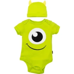 Disney Pixar Monsters Inc. Mike Baby Cuddly Costume Short Sleeve Bodysuit & Hat 16 Disney Pixar Monsters Inc. Mike Baby Cuddly Costume Short Sleeve Bodysuit & Hat -Disney GUEST 74edb2fe 72e4 4779 84e0 58eb4691df9b