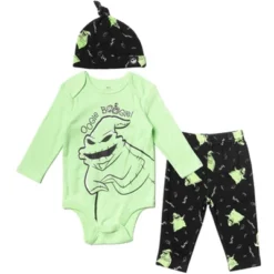 Disney Nightmare Before Christmas Zero Sally Jack Skellington Baby Bodysuit Pants And Hat 3 Piece Outfit Set Newborn To Infant 14 Disney Nightmare Before Christmas Zero Sally Jack Skellington Baby Bodysuit Pants And Hat 3 Piece Outfit Set Newborn To Infant -Disney GUEST 7649a224 9c4c 4683 81de 777e7a98a5d9