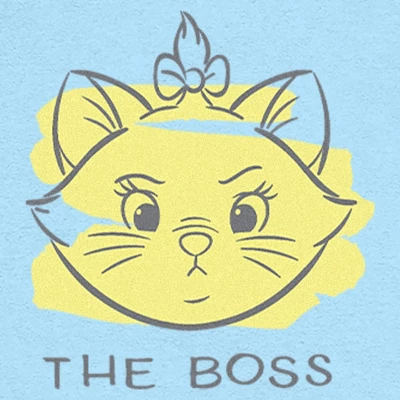 Disney Infant's Aristocats Marie The Boss Onesie 1 Disney Infant's Aristocats Marie The Boss Onesie