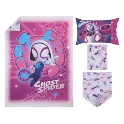 4pc Toddler Disney Ghost Spider Bed Set Pink 12 4pc Toddler Disney Ghost Spider Bed Set Pink -Disney GUEST 76afb400 e498 44db 980e 89a41c6ce8f8