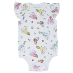 Disney Princess Ariel Belle Cinderella Rapunzel Tiana Snow White Aurora Baby Girls 5 Pack Bodysuits Newborn To Infant 14 Disney Princess Ariel Belle Cinderella Rapunzel Tiana Snow White Aurora Baby Girls 5 Pack Bodysuits Newborn To Infant -Disney GUEST 76d6d8fa 0696 4a62 95b4 942d055ee773