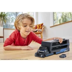 BLACK Disney Pixar Cars Minis Transporter With Vehicle 11 BLACK Disney Pixar Cars Minis Transporter With Vehicle -Disney GUEST 7b3e2909 f6cf 46df ad54 855549961e25