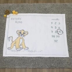 Disney Lion King Simba Super Soft Milestone Baby Blanket 8 Disney Lion King Simba Super Soft Milestone Baby Blanket -Disney GUEST 7bcd8561 8acd 48db b344 5d0d33fd5528