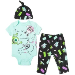 Disney Pixar Monsters Inc. Sulley Boo Mike Wazowski Baby Bodysuit Pants And Hat 3 Piece Outfit Set Newborn To Infant 23 Disney Pixar Monsters Inc. Sulley Boo Mike Wazowski Baby Bodysuit Pants And Hat 3 Piece Outfit Set Newborn To Infant -Disney GUEST 7c3616e3 0fb9 474e a8c6 e8083cc3c248