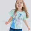 Disney Frozen Princess Anna Elsa Girls 3 Pack T-Shirts Little Kid To Big Kid