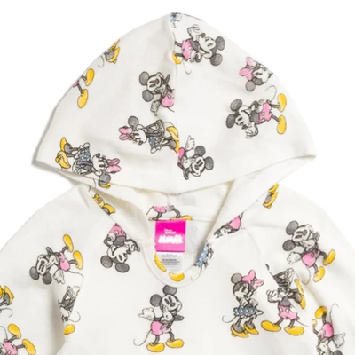 Disney Mickey Mouse Minnie Mouse Baby Girls Pullover Hoodie And Pants Outfit Set Newborn To Infant 4 Disney Mickey Mouse Minnie Mouse Baby Girls Pullover Hoodie And Pants Outfit Set Newborn To Infant - Image 4