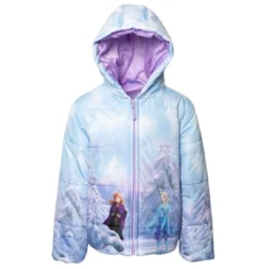 Disney Frozen Princess Anna Elsa Girls Zip Up Puffer Jacket Little Kid 19 Disney Frozen Princess Anna Elsa Girls Zip Up Puffer Jacket Little Kid -Disney GUEST 8375ef4b 72ad 4fd3 9c66 3abd7d90a392